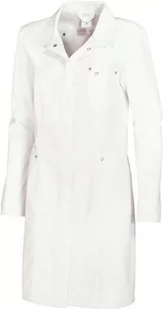 BP BP 4874-684-21-34 płaszcz dla kobiet, długie rękawy, wykładany kołnierz, 200,00 g/m mieszanka materiału ze stretchem, kolor biały, 34 4874 684 21 34 - Płaszcze damskie - miniaturka - grafika 1