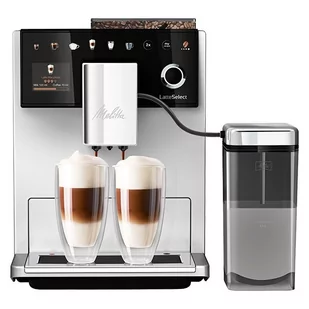 Ekspres do kawy Melitta LatteSelect F63/0-211 Srebrno-czarny - Ekspresy do kawy - miniaturka - grafika 1