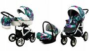 Wózki dziecięce - BabyLux Tropical 3w1 5903689797252 - miniaturka - grafika 1