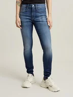 Spodenki damskie - G-Star Dżinsy "Lhana" - Skinny fit - w kolorze niebieskim - miniaturka - grafika 1