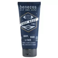 Kosmetyki do pielęgnacji twarzy męskie - Benecos benecos: Men Body Wash 3in1 (200 ML) B09430 - miniaturka - grafika 1