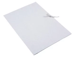 Leniar Teczka tekturowa A3 wiązana biały 90454 - Teczki i skoroszyty - miniaturka - grafika 1