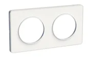 Klawisze i ramki - Ramka podwójna ODACE TOUCH - biały - miniaturka - grafika 1