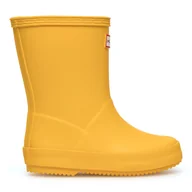Buty dla dziewczynek - HUNTER HFC-02 Żółty - miniaturka - grafika 1