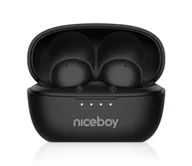 Słuchawki - Niceboy Podsie 4 POP - 400 mAh + 2x 40 mAh IPX4 czarny - miniaturka - grafika 1