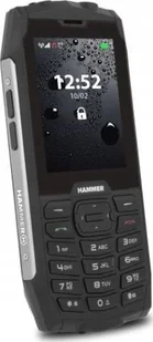 Hammer 4 Dual Sim Srebrno-czarny - Telefony komórkowe - miniaturka - grafika 1