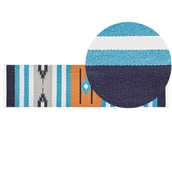 Dywany - Dywan bawełniany kilim 80 x 300 cm wielokolorowy NORATUS - miniaturka - grafika 1