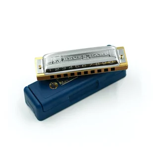 Hohner Blues Harp A - Harmonijka ustna + Lekcja online - Inne instrumenty muzyczne - miniaturka - grafika 1