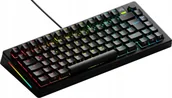 Klawiatury - Glorious PC Gaming Race Glorious GMMK 3 75 % Custom Gaming-Tastatur - Pre-Built, ISO DE, Fox Switches, schwarz GLO-KB-GMMK3-75-PB-FOX-W-BLK-DE - miniaturka - grafika 1