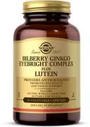 Suplementy naturalne - Bilberry Ginkgo Eyebright Complex plus Lutein - Strażnicy wzroku (60 kaps.) - miniaturka - grafika 1