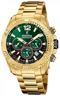 Zegarek Zegarek Festina F20684-3 Timeless Chronograph - Zegarki męskie - miniaturka - grafika 1