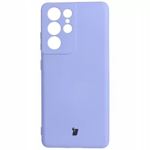 Bizon Etui Case Silicone Galaxy S21 Ultra jasnofioletowe BCSGALS21ULPU - Etui i futerały do telefonów - miniaturka - grafika 1