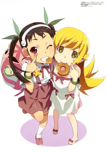 Plakat Anime Bakemonogatari bm_033 A1+ (custom)