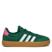 Sneakersy damskie - Sneakersy adidas VL Court 3.0 JP7538 Zielony - miniaturka - grafika 1