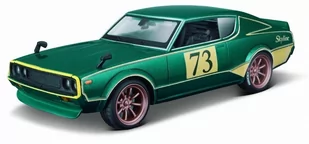 Model kompozytowy Design Nissan Sky line 2000GT-R zielony Maisto - Kolekcjonerskie modele pojazdów - miniaturka - grafika 1