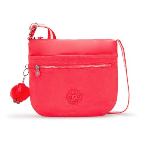 Kipling ARTO Średni poprzek, Escape Red, Czerwony