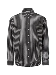 Marc O'Polo Denim Bluzka damska Kobiety Bawełna szary|biały w paski, S - Bluzki damskie - miniaturka - grafika 1
