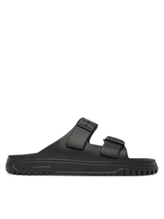 Armani Exchange Klapki XUP015 XV821 00002 Czarny - Klapki i japonki męskie - miniaturka - grafika 1