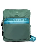 Torebki damskie - U.S. Polo Assn. Torebka w kolorze zielonym - 22 x 25 x 5 cm - miniaturka - grafika 1