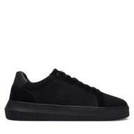 Sneakersy męskie - Sneakersy Calvin Klein Jeans Chunky Cupsole Mg Canvas YM0YM01219 Czarny - miniaturka - grafika 1