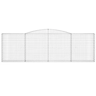 Kosze gabionowe, 6 szt, 400x30x120/140 cm, galwanizowane żelazo - Ogrodzenia Kosze gabionowe, 6 szt, 400x30x120/140 cm, galwanizowane żelazo - Ogrodzenia - miniaturka - grafika 5