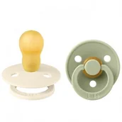 Smoczki uspokajające - Bibs Smoczek 2-Pak 2Szt. 18M+ L Ivory & Sage - miniaturka - grafika 1