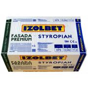 Styropian - Styropian Izolbet Fasada Premium 8 cm frezowany EPS 0,042 W/(mK) 3,5 m2 - miniaturka - grafika 1