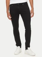 Spodnie męskie - Jack&Jones Jeansy Liam 12246950 Czarny Skinny Fit - miniaturka - grafika 1