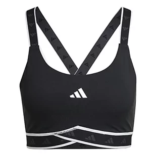 adidas Damski biustonosz sportowy Pwi Ms Tf, czarny, M, czarny, M - Biustonosze - miniaturka - grafika 1