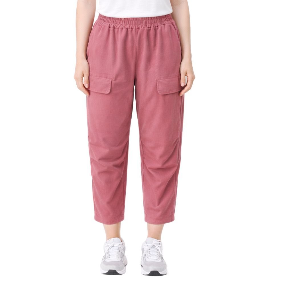 Spodnie Damskie Dresowe Włoskie Różowe