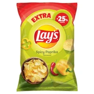 Chipsy - Chipsy ziemniaczane Lay's o smaku pikantnej papryki 163 g - miniaturka - grafika 1
