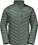 Kurtki męskie - Kurtka męska Jack Wolfskin Jack Wolfskin Passamani Down Jkt M 1207151-4311 Zielone M - miniaturka - grafika 1