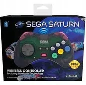 Kontrolery do Nintendo - Nintendo Retro-bit Retro-bit SEGA Saturn BT Pad - miniaturka - grafika 1