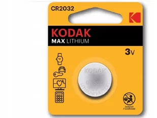 Bateria Litowa KODAK Cr2032 Dl2032, 1 szt - Baterie i akcesoria - miniaturka - grafika 1