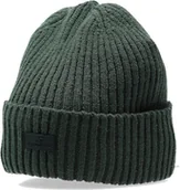 Czapki męskie - Czapka męska zimowa 4F AW23ACAPM317 - zielony L - miniaturka - grafika 1