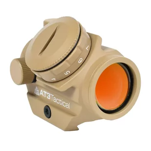 Kolimator AT3 Tactical RD50 2 MOA niski montaż FDE flat dark earth - Lornetki - miniaturka - grafika 4