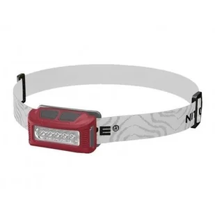 Nitecore Czołówka NU10 160 Lumenów Czerwona 6952506402427 - Latarki - miniaturka - grafika 1