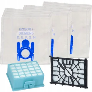 15xWORKI Filtry Do Odkurzacza Bosch GL30 GL45 GL40 ProPower Serie 4 Serie 6 - Filtry do odkurzaczy - miniaturka - grafika 1