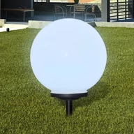 Lampy ogrodowe - vidaXL  Ogrodowa lampa solarna LED 40cm, 1szt z uziemieniem Spike - miniaturka - grafika 1