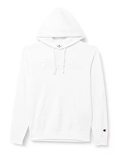 Champion Męska bluza z kapturem Rochester 1919, z logo, kolor biały, S, biały, S - Bluzy męskie - miniaturka - grafika 1