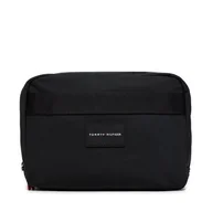 Kosmetyczki, organizery i kuferki - Kosmetyczka Tommy Hilfiger Functional Nylon Washbag AM0AM12597 Czarny - miniaturka - grafika 1