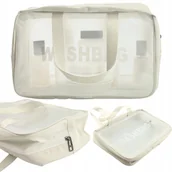 Kosmetyczki, organizery i kuferki - Kosmetyczka Podróżna Na Kosmetyki Wodoodporna Damski Organizer Podróżny - miniaturka - grafika 1