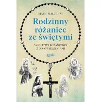 Malcurat Marie Rodzinny różaniec ze świętymi - Religia i religioznawstwo - miniaturka - grafika 1