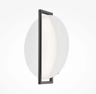 Lampy ścienne - Czarny kinkiet ścienny Mira z pionowym oświetleniem LED - miniaturka - grafika 1