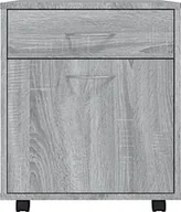 Szafki biurowe - Elior Szary Kontener biurkowy - Larina - miniaturka - grafika 1