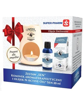 Optima Natura N-Active Oil Olejek na problemy ze snem + kominek aromaterapeutyczny - Zapachy do domu - miniaturka - grafika 1