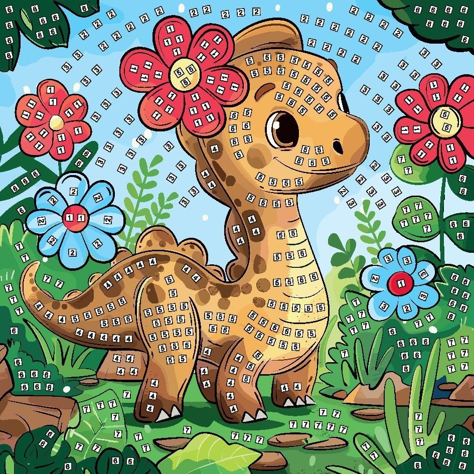 Mozaika piankowa Dino Fun&Joy