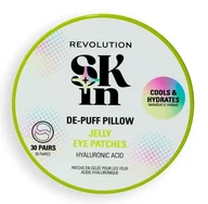 Kosmetyki pod oczy - Revolution Skin De-Puff Pillow Hydrożelowe Płatki pod Oczy 30 Par - miniaturka - grafika 1