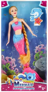 Lalka syrenka 35cm Mega Creative - Lalki dla dziewczynek - miniaturka - grafika 2