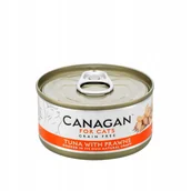 Mokra karma dla kotów - Canagan Tuna & Prawnskot (Tuńczyk I Krewetka)75G - miniaturka - grafika 1